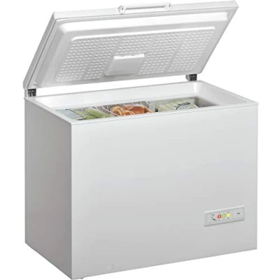 Abbildung von Privileg PFH 406 Gefriertruhe / Nutzinhalt 252 L Cool or Freeze Supergefrierfunktion Optischer Temperaturalarm/ Höhenverstellbare Füße vorne, Weiß