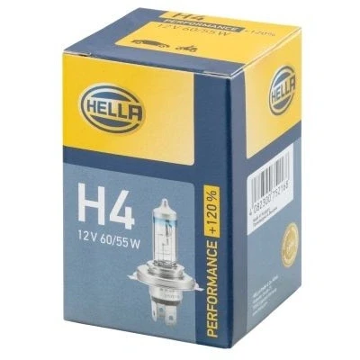 Abbildung von HELLA 8GJ 223 498 021 Glühlampe, Hauptscheinwerfer 12 60/65 VOLKSWAGEN: LT 40 55 I Van, GOLF 2, Transporter 6, OPEL: Vivaro B Combi, A Van