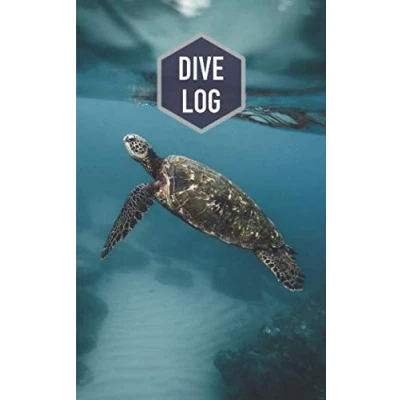 Abbildung von Dive Log: Scuba diving logbook for 100 dives / Cover: Turtle