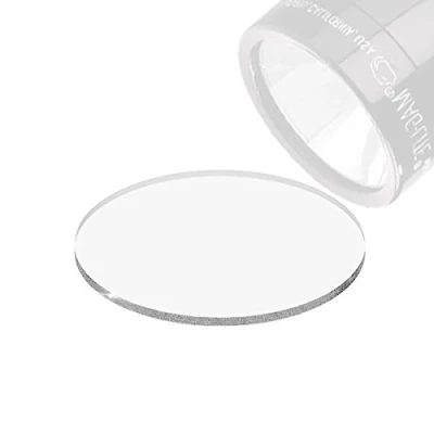 Abbildung von Weltool Maglite Taschenlampe Glas Objektiv Aktualisierung für C/D Cell Taschenlampen Linse aus Sekuritglas bruchsicher und Klar (1pc)