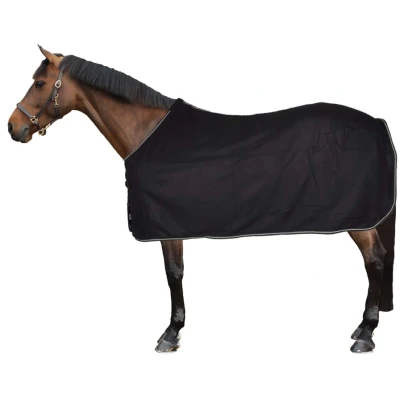 Abbildung von Horka Abschwitzdecke Economy Fleece Schwarz 155/205