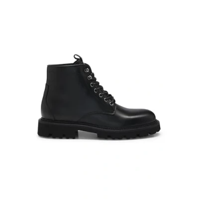 Abbildung von BOSS Juylo Schnürstiefelette, Herren, Größe: 41, Black Schuhe