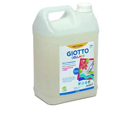 Abbildung von GIOTTO Collage, transparenter Flüssigkleber, Kunststoffkanister, 5 kg