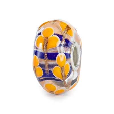 Abbildung von Trollbeads Herbstkollektion Pfötchenliebe Glasbeads (Harmonie Lilie)