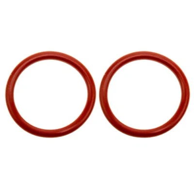 Abbildung von 2x O Ring 32x4mm Rot Silikon Dichtung Innen 32mm Außen 40mm