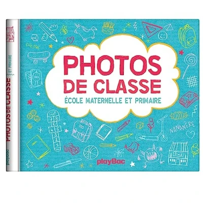 Abbildung von Mon album photos de classe maternelle et primaire avec stickers 2024: Ecole