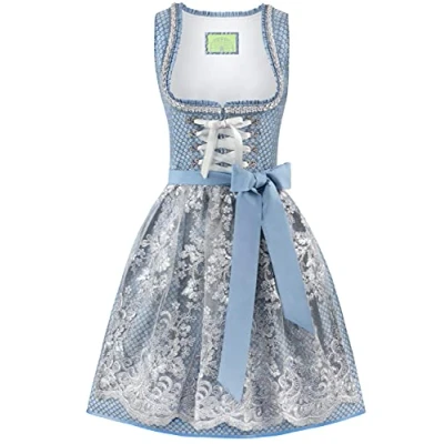 Abbildung von Stockerpoint Nivia Dirndl, Damen, Größe: 30, Hellblau