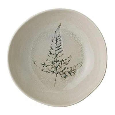 Abbildung von Bloomingville Suppenteller Bea, natur, Keramik, 21 centimeters, Creme