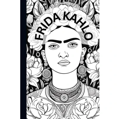 Abbildung von Künstler Malbuch: Frida Kahlo: Malbuch für Erwachsene. 50 verschiedene Motive