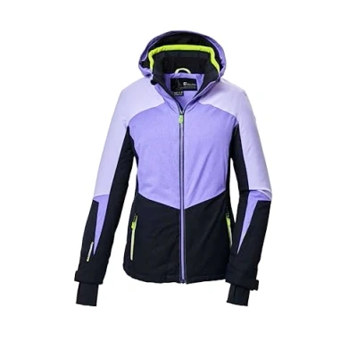 Abbildung von killtec Damen Skijacke/Funktionsjacke mit abzippbarer Kapuze und Schneefang KSW 66 WMN SKI JCKT, lavendel, 38, 41952 000