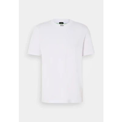 Abbildung von BOSS GREEN T Shirt »Tee Rib«, mit Logo am Ausschnitt