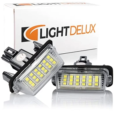 Abbildung von LIGHTDELUX LED Kennzeichenbeleuchtung Canbus Module mit E Zulassung V 03040306