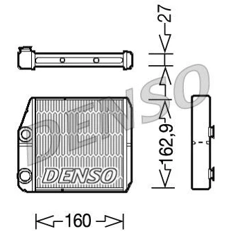 Abbildung von DENSO DRR09035 Wärmetauscher