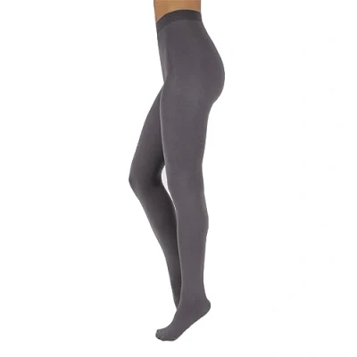 Abbildung von CALZITALY Warme Winter Strumpfhosen aus Wolle Kaschmir, 150 DEN S, M, L, XL, 2XL, 3XL, 4XL Made in Italy (3XL, Grey)