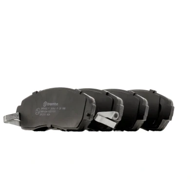 Abbildung von BREMBO P 28 068 Bremsbelagsatz mit akustischer Verschleißwarnung Anti Quietsch Blech ohne Zubehör HONDA: CR V 4, 3
