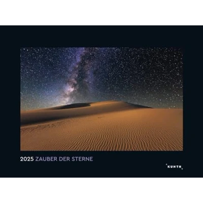 Abbildung von Zauber der Sterne KUNTH Wandkalender 2025: Hochwertiger, bildstarker Kalender mit Spiralbindung im Großformat