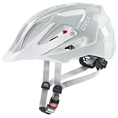 Abbildung von uvex quatro sicherer MTB Helm für Damen und Herren individuelle Größenanpassung verstellbarer Schirm papyrus 56 60 cm