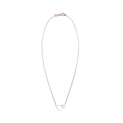 Abbildung von Elli Heart LOVE Halskette Rose goldcoloured, Damen, Größe: 45, gold coloured