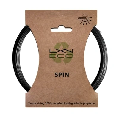 Abbildung von Luxilon Eco Spin Tennissaite, Schwarz