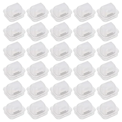 Abbildung von Create idea Autotürverkleidung Innenhalteclips Kompatibel mit BMW E46 E90 E91 E92 320i 323i 325i 328i 330i M3 X5 E53 07149158194 51418215806 Kunststoff Weiß 30 Stück
