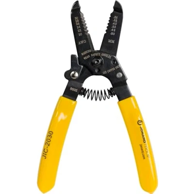 Abbildung von Jonard Tools JIC 2030 Wire Stripper and Cutter, 20 30 AWG, 6 3/4&quot; Length, Black Oxide Finish