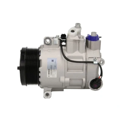 Abbildung von BOSCH 1 986 AD1 012 Kompressor 12V PAG 46 YF R1234yf, R134a mit Montageanleitung, Dichtring MERCEDES BENZ: ML Class