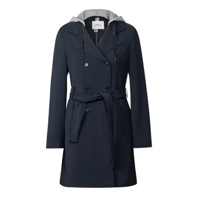 Abbildung von Cecil Trenchcoat, Damen, Größe: Medium, Blau