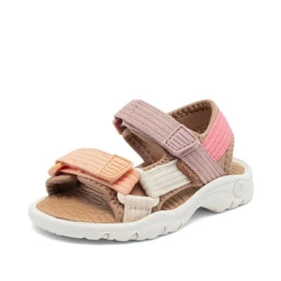 Abbildung von Bisgaard NICO Riemensandalette für Kinder, Größe: 25, Rose Schuhe
