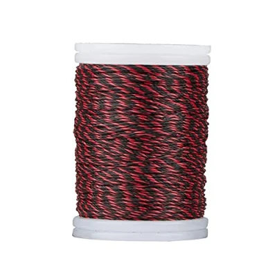Abbildung von Namvo 110m Bogenschnur Servierfaden und haltbare Nylonsaite Verwendung für Bogenschießen Zubehör Geeignet Outdoor Sport (Rot Schwarz)
