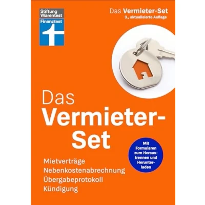 Abbildung von Das Vermieter Set Ratgeber für private Vermieter, Rechtsverbindliche Formulare von Anfang bis zur Beendigung des Mietverhältnisses: Mietverträge, Nebenkostenabrechnung, Übergabeprotokoll, Kündigung