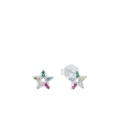 Abbildung von Prinzessin Lillifee Kinder Mädchen Schmuck Stern Silber Multicolor, Kommt in Geschenk Box