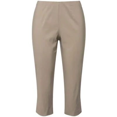 Abbildung von Ulla Popken Stoffhose, Damen, Größe: 58, Putty
