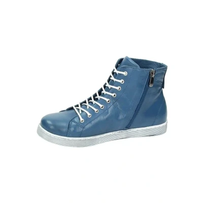Abbildung von Andrea Conti Damen 0341500 Hohe Sneaker, Blau, 37 EU