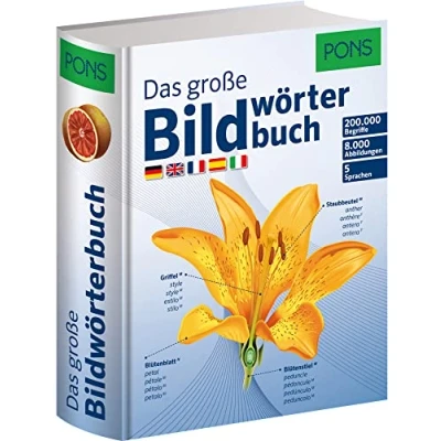 Abbildung von PONS Das Große Bildwörterbuch: 200.000 Begriffe in 5 Sprachen Deutsch, Englisch, Französisch, Spanisch, Italienisch: Spanisch und Italienisch (PONS Bildwörterbuch)
