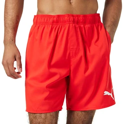 Abbildung von PUMA Herren Swim Mens Mid Shorts Badebekleidung, Rot, XL EU