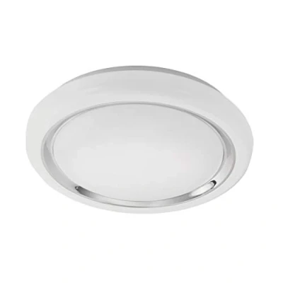 Abbildung von EGLO Deckenleuchte »CAPASSO«, 1 flammig, Leuchtmittel LED Board fest integriert, Deckenleuchte, Wandlampe, Chromring, Stahl, Kunststoff, Chrom, Ø34 cm