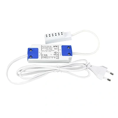Abbildung von LED Trafo Konverter 1 15W DC 12V mit 6 fach AMP Verteiler und 1.5m Zuleitung