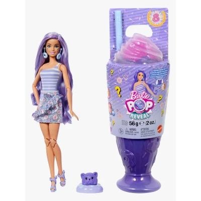 Abbildung von Barbie Anziehpuppe »Pop! Reveal Treats Serie lila Puppe«