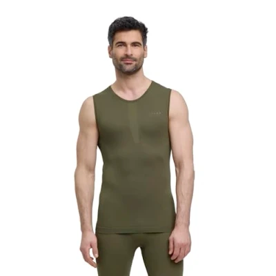 Abbildung von Falke Unterhemd/shirt, Herren, Größe: Medium, Herb