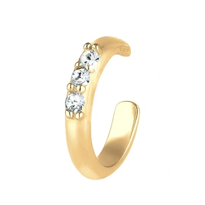 Abbildung von Elli Glass Crystal Ohrringe goldcoloured, Damen, Größe: One Size, Gold/coloured