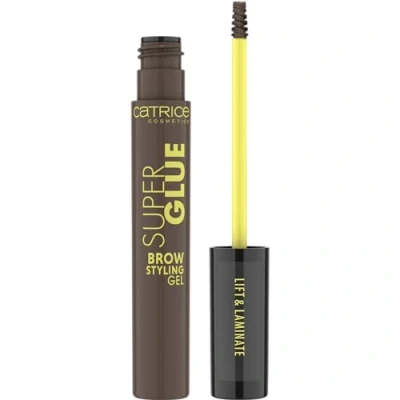 Abbildung von Catrice Super Glue Brow Styling Gel, Augenbrauengel, Nr. 030, Braun, definierend, fixierend, schnelltrocknend, vegan, ohne Mikroplastikpartikel, Nanopartikel frei, Parfüm, 1er Pack (4ml)