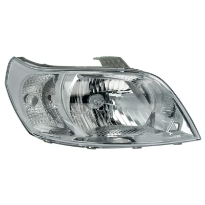 Abbildung von VAN WEZEL 0816962 Scheinwerfer rechts H4 glasklar für Rechtsverkehr mit Stellmotor LWR P43t CHEVROLET: Aveo / Kalos Hatchback