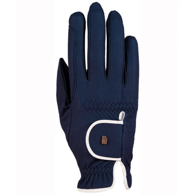 Abbildung von Roeckl Handschuhe Lona Roeck Grip Lining Marine/Weiß 6,5