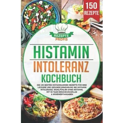 Abbildung von Histaminintoleranz Kochbuch: Die 150 besten histaminarmen Rezepte für eine leckere und gesunde Ernährung bei Histaminintoleranz. Wohlfühlen ohne Histamin, mit 30 Tage Ernährungsplan &amp; Nährwertangaben