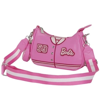 Abbildung von Barbie Varsity Fancy Tasche 2.0, Rosa, 23,5 x 16 cm