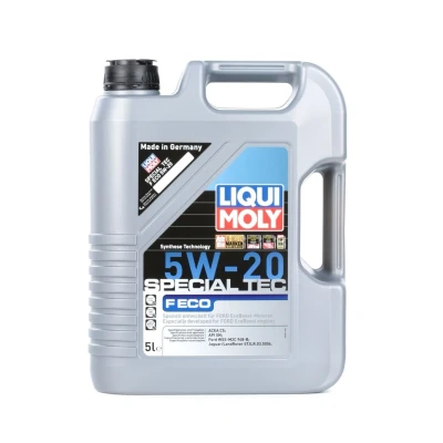 Abbildung von Liqui Moly Special Tec F ECO 5W 20 5l Motoröl 3841 FORD: Focus 3, Mk4 Saloon, FIESTA 7, TOYOTA: Auris Hatchback, Avensis III Estate