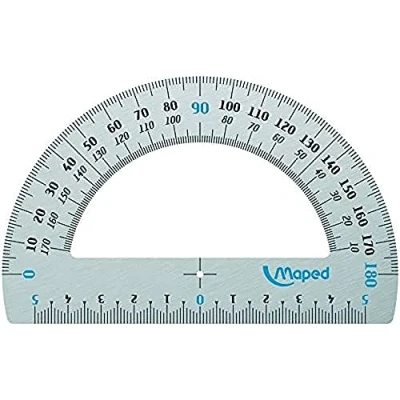 Abbildung von Maped 129200 Winkelmesser, Aluminium