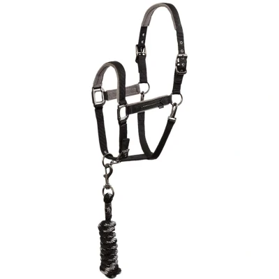 Abbildung von ANKY Halfterset AW25 Schwarz Warmblut Agradi.deVerkauft von Agradi