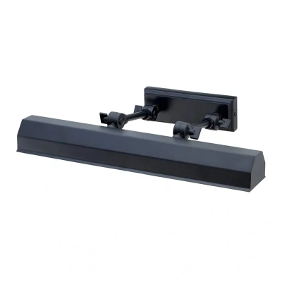 Abbildung von Elstead Lighting Chawton PLM BLK Bilderleuchte 2xE14 H:11,9 L:18,6 B:40,2