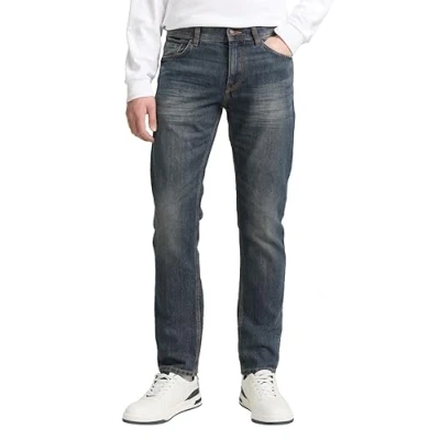 Abbildung von TOM TAILOR Herren Marvin Straight Jeans, 10281 Mid Stone Wash Denim, 31/34